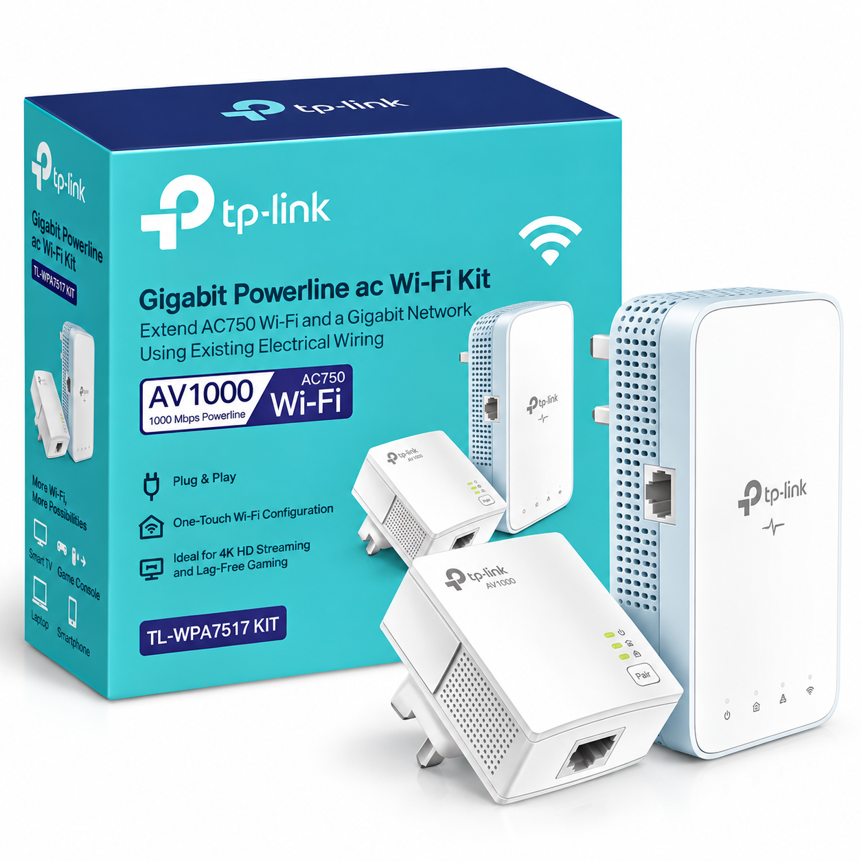 Buy Tp Link Tl Wpa7517 Kit Power Extender